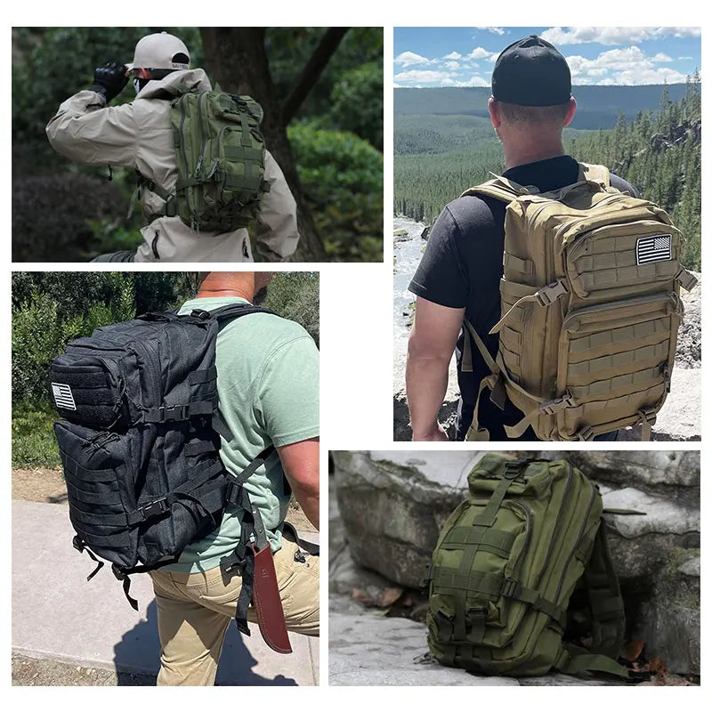 Military-Style Tactical Backpack