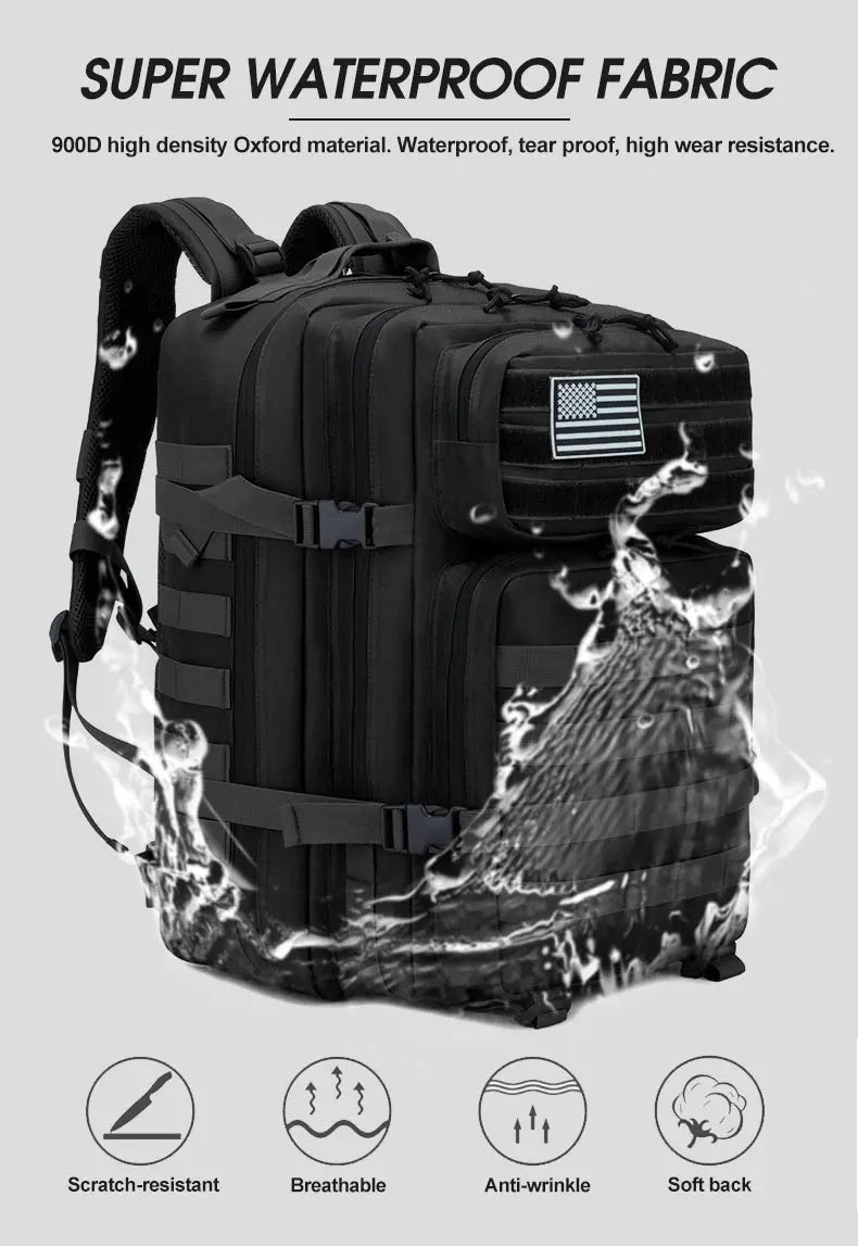 Military-Style Tactical Backpack